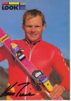 Hans Pieren  CH  Ski Alpin Autogrammkarte original signiert 