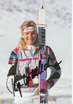 Regina Mösenlechner  Ski Alpin Autogrammkarte original signiert 