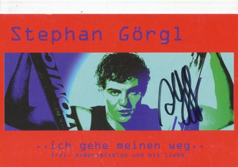 Stephan Görgl  AUT  Ski Alpin Autogrammkarte original signiert 