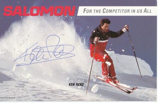 Ken Read  Kanada  Ski Alpin Autogrammkarte original signiert 