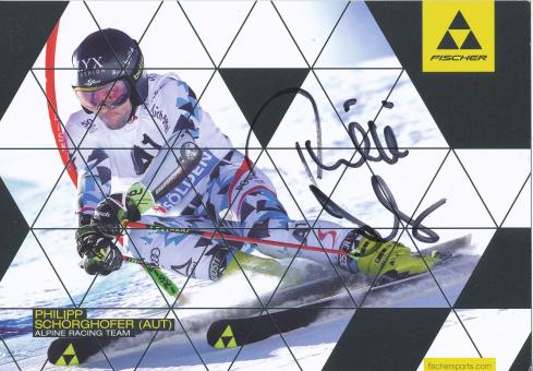 Philipp Schörghofer  AUT  Ski Alpin Autogrammkarte original signiert 