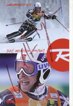 Lars Myhre  NOR   Ski Alpin Autogrammkarte original signiert 