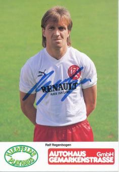 Ralf Regenbogen  Rot Weiß Essen 1988/89  Fußball Autogrammkarte original signiert 
