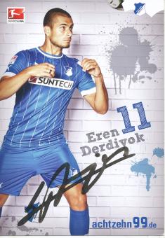 Eren Derdiyok  TSG 1899 Hoffenheim 2012/13  Fußball Autogrammkarte original signiert 