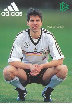 Markus Babbel   DFB  WM 1998  Fußball Autogrammkarte nicht signiert 