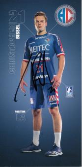 Christopher Bissel  HC Erlangen Handball Autogrammkarte original signiert 