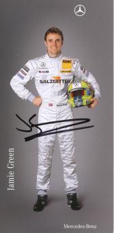 Jamie Green 2008 Mercedes DTM Motorsport Autogrammkarte original signiert 