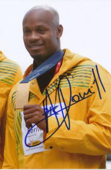 Asafa Powell  Jamaika   Leichtathletik Autogramm Foto original signiert 
