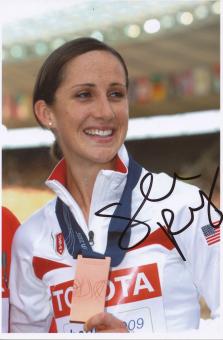 Shannon Rowbury  Großbritanien  Leichtathletik Autogramm Foto original signiert 