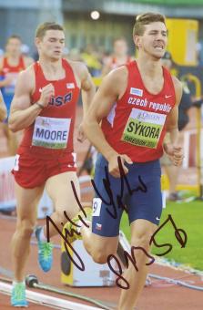 Jiri Sykora  Tschechien  Leichtathletik Autogramm Foto original signiert 