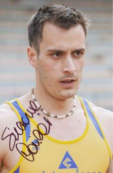 Simone Cairoli  Italien  Leichtathletik Autogramm Foto original signiert 