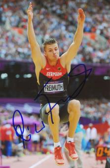 Rico Freimuth  BRD  Leichtathletik Autogramm Foto original signiert 