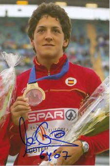 Mercedes Chilla  Spanien  Leichtathletik Autogramm Foto original signiert 
