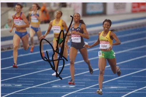 Kaliese Spencer  Jamaika  Leichtathletik Autogramm Foto original signiert 