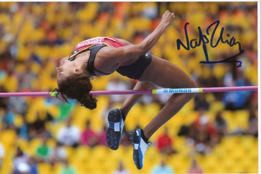 Nafissatou Thiam  Belgien  Leichtathletik Autogramm Foto original signiert 