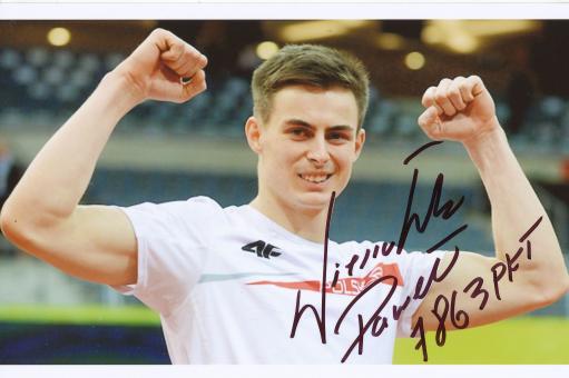 Pawel Wiesiolek  Polen  Leichtathletik Autogramm Foto original signiert 