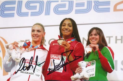 Ivona Dadic  Österreich  Leichtathletik Autogramm Foto original signiert 