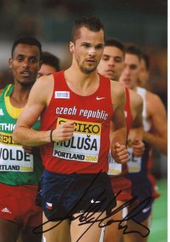 Jakub Holusa  Tschechien  Leichtathletik Autogramm 13x18 cm Foto original signiert 