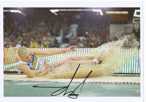 Paraskevi Papachristou  Griechenland  Leichtathletik Autogramm 13x18 cm Foto original signiert 