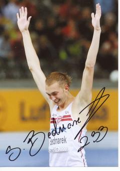 Sylwester Bednarek  Polen  Leichtathletik Autogramm 13x18 cm Foto original signiert 