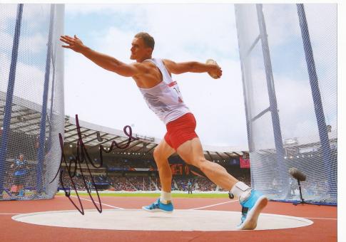 John Lane  Großbritanien  Leichtathletik Autogramm 13x18 cm Foto original signiert 
