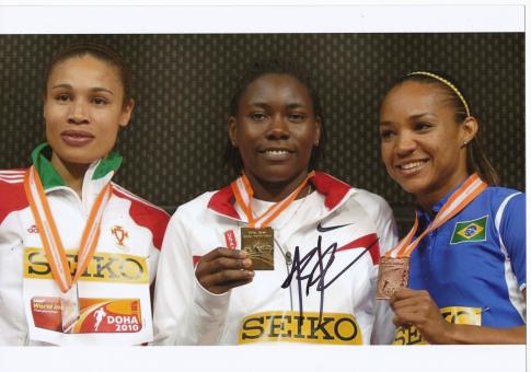 Brittney Reese  USA  Leichtathletik Autogramm 13x18 cm Foto original signiert 