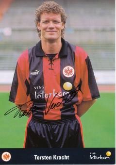 Torsten Kracht  1999/2000  Eintracht Frankfurt  Fußball Autogrammkarte original signiert 