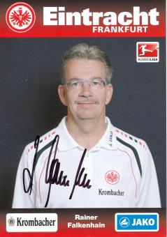 Rainer Falkenhain  2012/2013  Eintracht Frankfurt  Fußball Autogrammkarte original signiert 