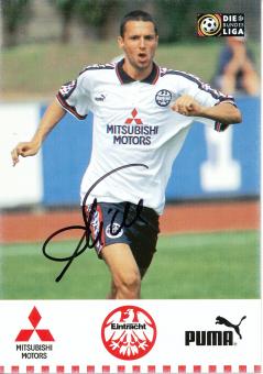 Thorsten Flick  1997/1998  Eintracht Frankfurt  Fußball Autogrammkarte original signiert 