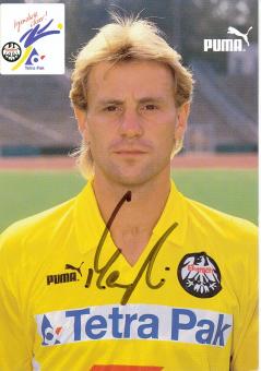 Manfred Binz  1993-1995  Eintracht Frankfurt  Fußball Autogrammkarte original signiert 