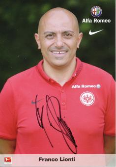 Franco Lionti  2014/2015  Eintracht Frankfurt  Fußball Autogrammkarte original signiert 