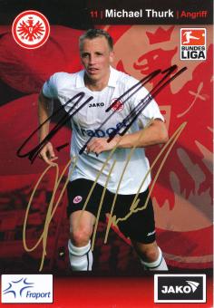Michael Thurk  2007/2008   Eintracht Frankfurt  Fußball Autogrammkarte original signiert 