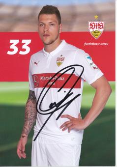 Daniel Ginczek   2014/2015  VFB Stuttgart  Fußball Autogrammkarte original signiert 