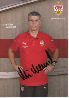 Michael Meusch  2015/2016  VFB Stuttgart  Fußball Autogrammkarte original signiert 