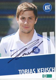 Tobias Keusch  Karlsruher SC  II  Fußball Autogrammkarte original signiert 