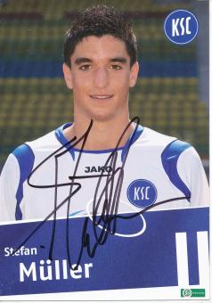 Stefan Müller  Karlsruher SC  II  Fußball Autogrammkarte original signiert 