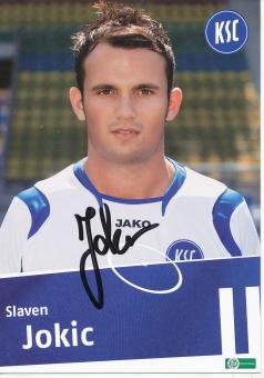 Slaven Jokic  Karlsruher SC  II  Fußball Autogrammkarte original signiert 
