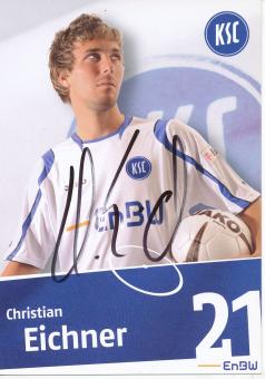 Christian Eichner  2008/2009  Karlsruher SC  Fußball Autogrammkarte original signiert 
