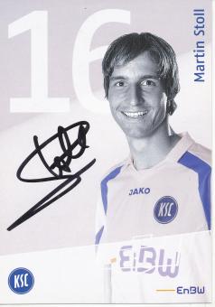 Martin Stoll  2006/2007  Karlsruher SC  Fußball Autogrammkarte original signiert 