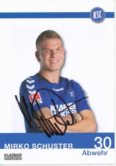 Mirko Schuster  2013/2014  Karlsruher SC  Fußball Autogrammkarte original signiert 