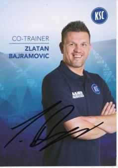 Zlatan Bajramovic  2017/2018  Karlsruher SC  Fußball Autogrammkarte original signiert 