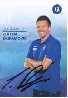 Zlatan Bajramovic  2018/2019  Karlsruher SC  Fußball Autogrammkarte original signiert 