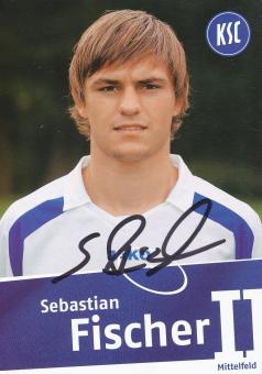 Sebastian Fischer  Karlsruher SC  II  Fußball Autogrammkarte original signiert 