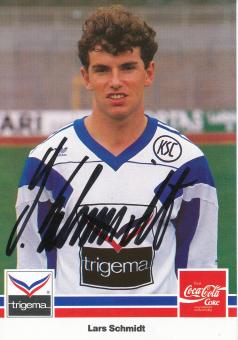 Lars Schmidt  1991/1992  Karlsruher SC  Fußball Autogrammkarte original signiert 