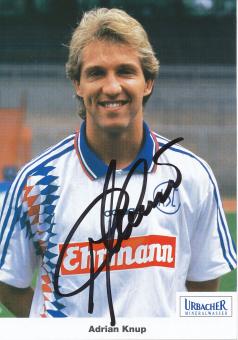 Adrian Knup 1995/1996  Karlsruher SC  Fußball Autogrammkarte original signiert 