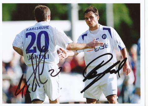 Alexander Iashvili  Karlsruher SC  Fußball Autogramm Foto original signiert 