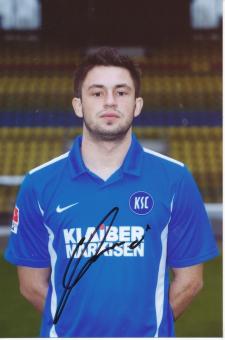 Denis Omerbegovic  Karlsruher SC  Fußball Autogramm Foto original signiert 