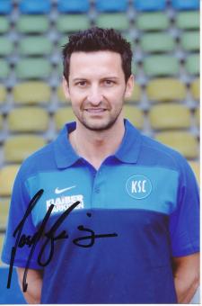 Josef Zinnbauer  Karlsruher SC  Fußball Autogramm Foto original signiert 