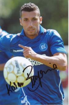 Karim Benyamina  Karlsruher SC  Fußball Autogramm Foto original signiert 