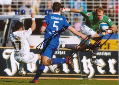 Eggimann, Miller  Karlsruher SC  Fußball Autogramm Foto original signiert 